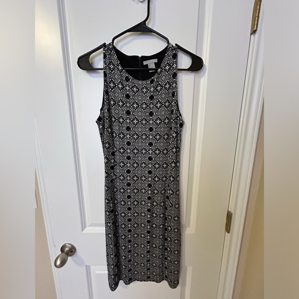 H&M business casual patterned dress